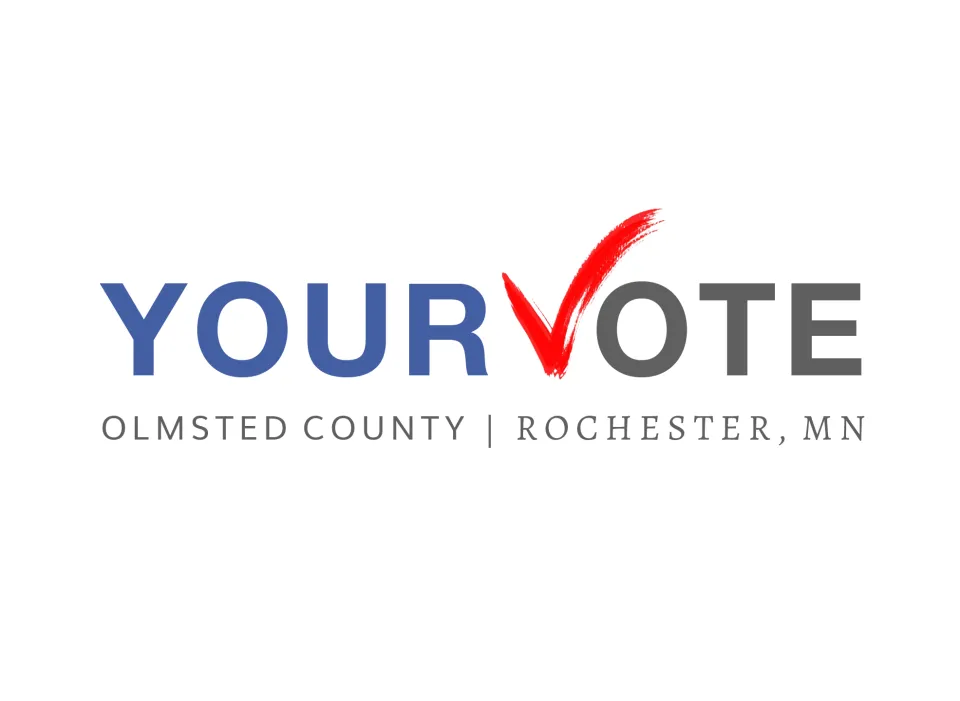 Your Vote Olmsted County Rochester, MN Logo
