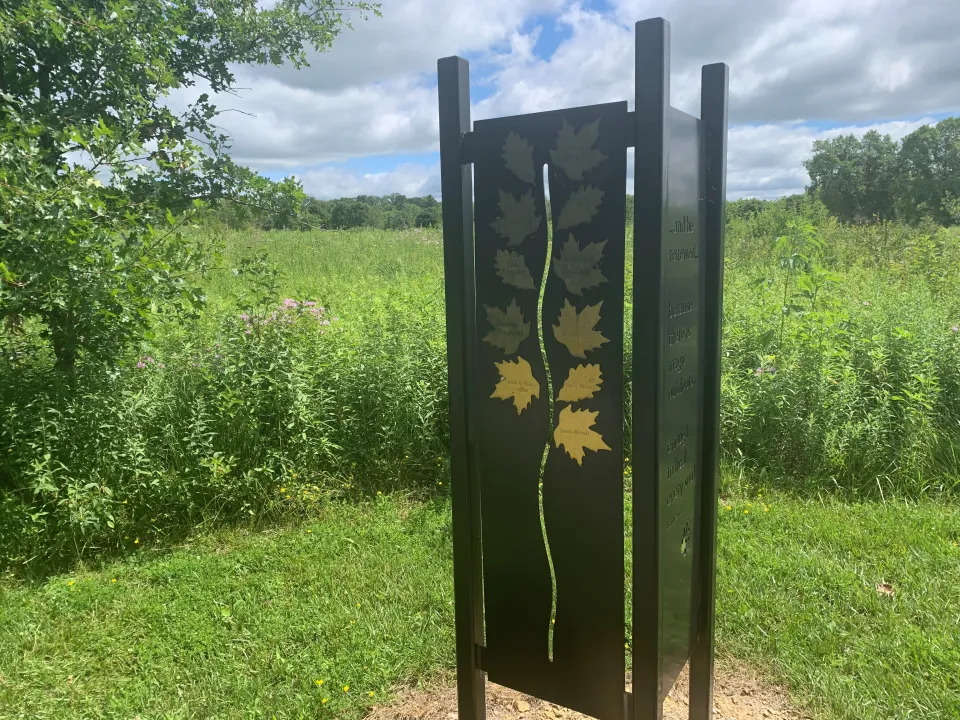 Chester Woods Legacy Trail Dedication Panels