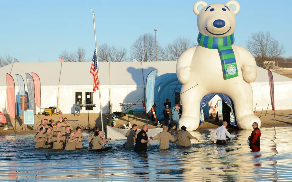 Olmsted County Sheriff's Office Polar Plunge