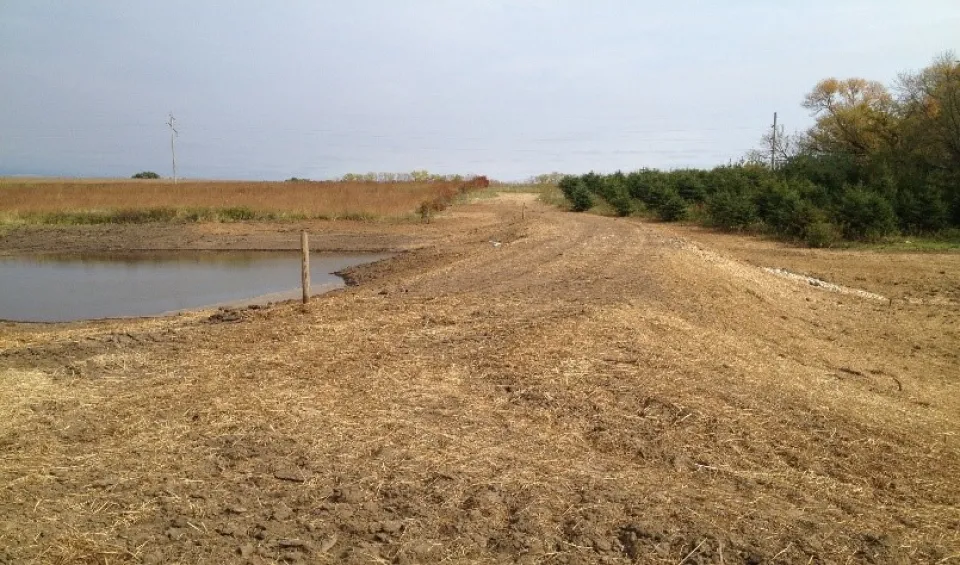 Grade Stabilization Structure Pond