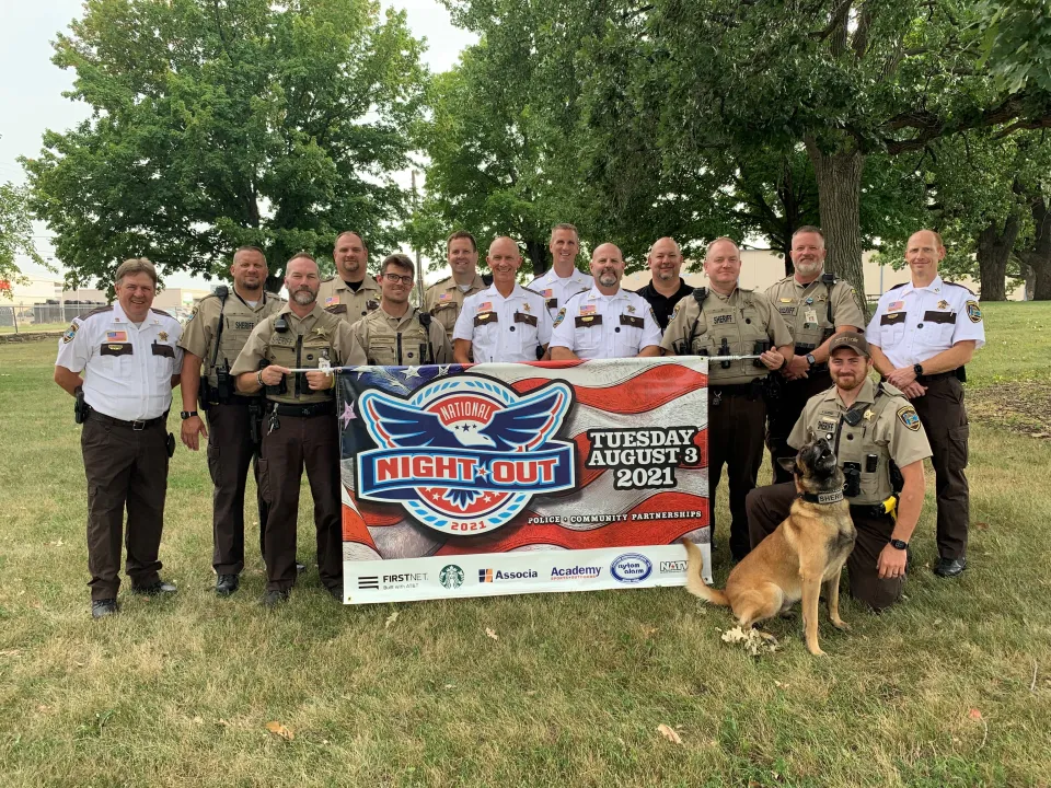 Sheriff's Office National Night Out Group Photo