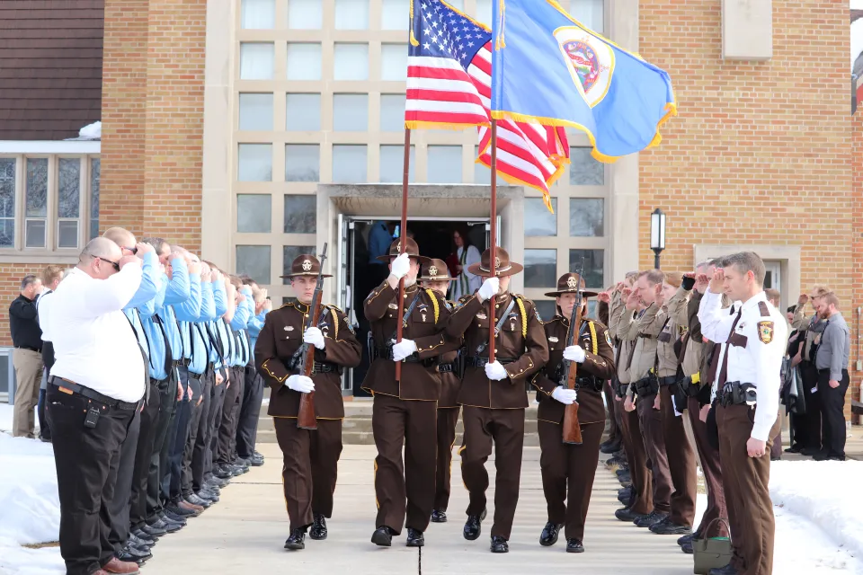 Honor Guard at Funeral