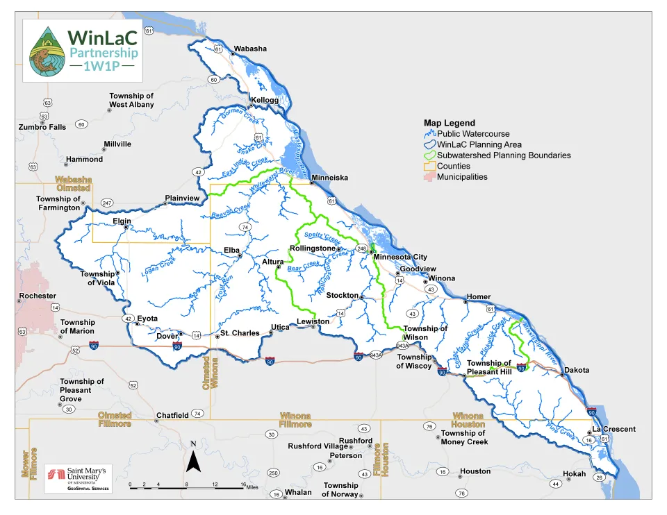 WinLaC Map