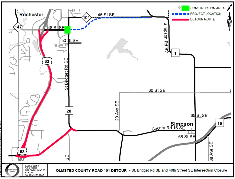 CR 101 Detour