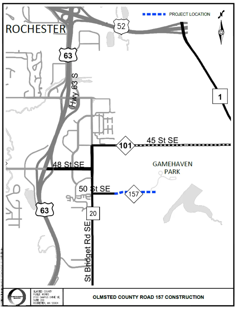 CR 157 Construction