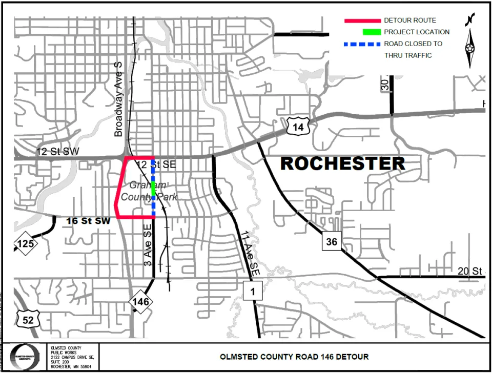 Road 146 Detour