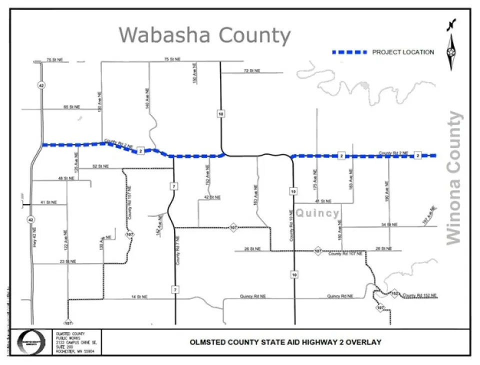 CSAH 2 Detour