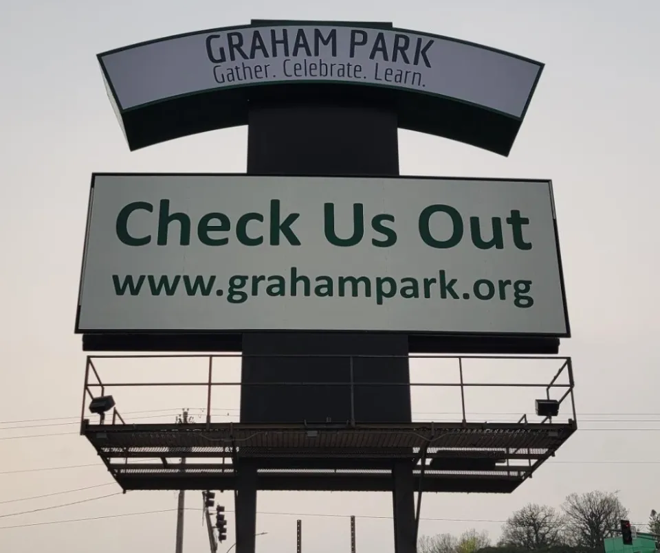 Advertising opportunities at Graham Park