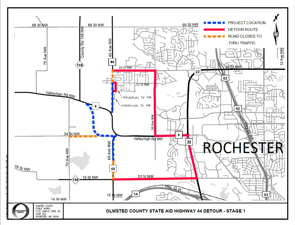 CSAH 4 Detour