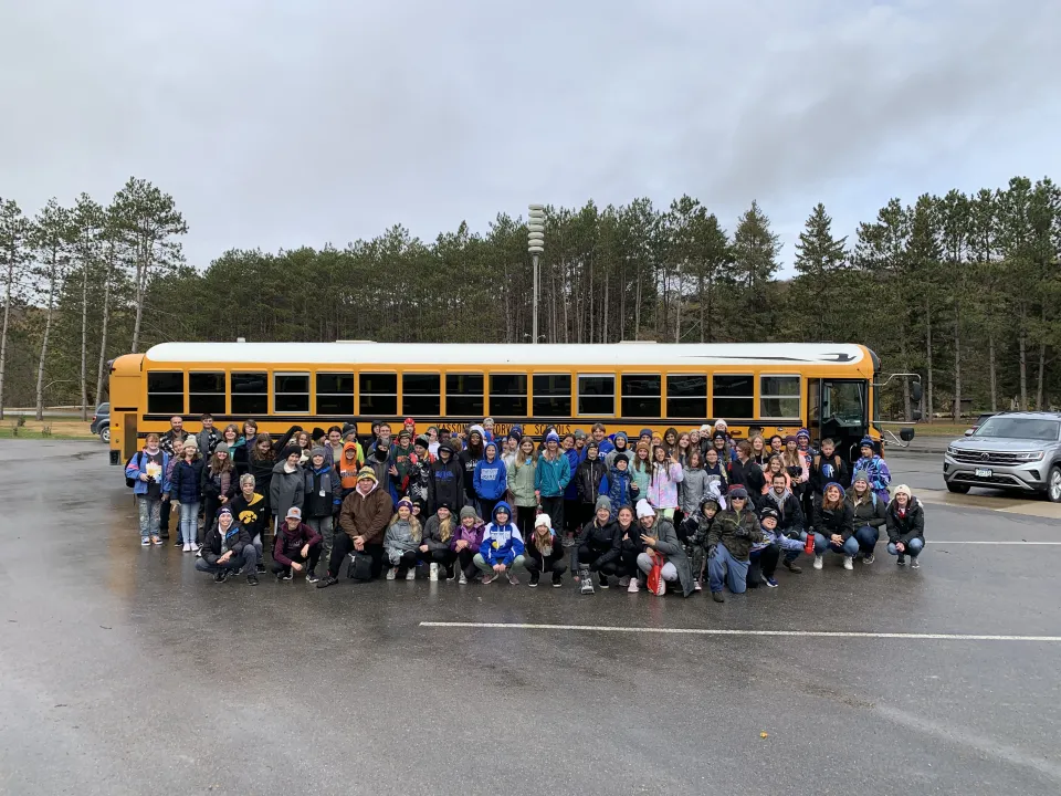 Kasson Mantorville School Work Day at Oxbow Park