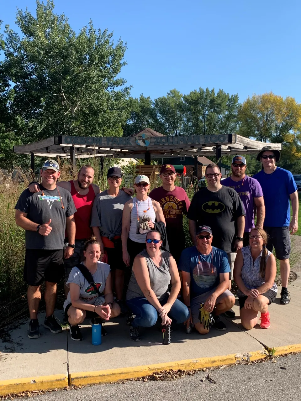 Rochester Athletic Club Work Day at Oxbow Park