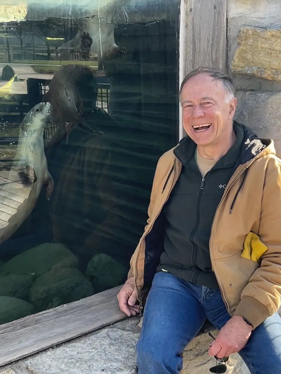 Oxbow Park Volunteer Gary Hicks