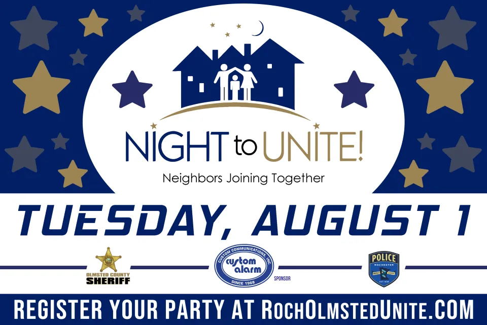 Night to Unite Date - Tuesday, August 1