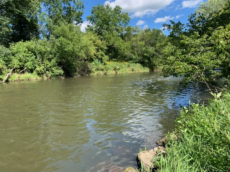 Zumbro Stream Water monitoring site Zumbro River