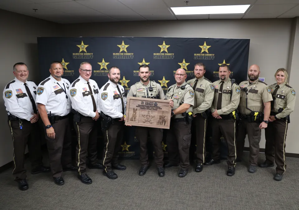 Group photo at Memorial Presentation