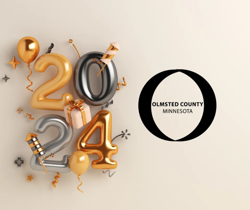 2024. Olmsted County logo