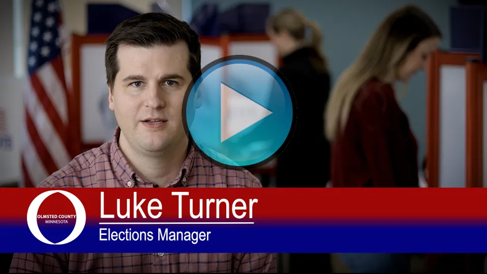 Luke Turner, Olmsted County Elections Manager