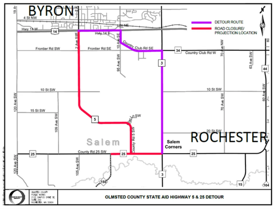 Road map closure