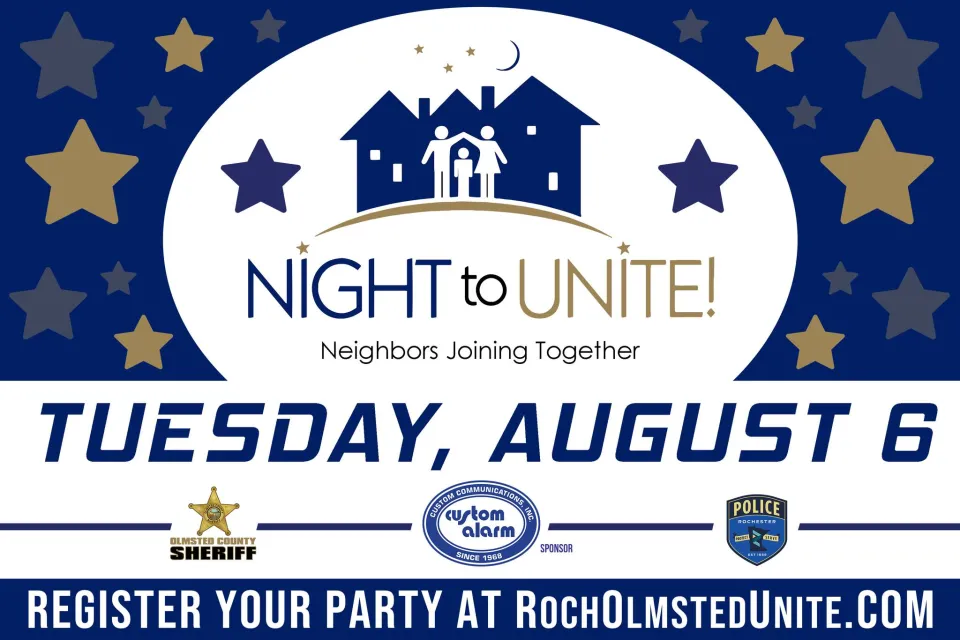 Night to Unite Graphic