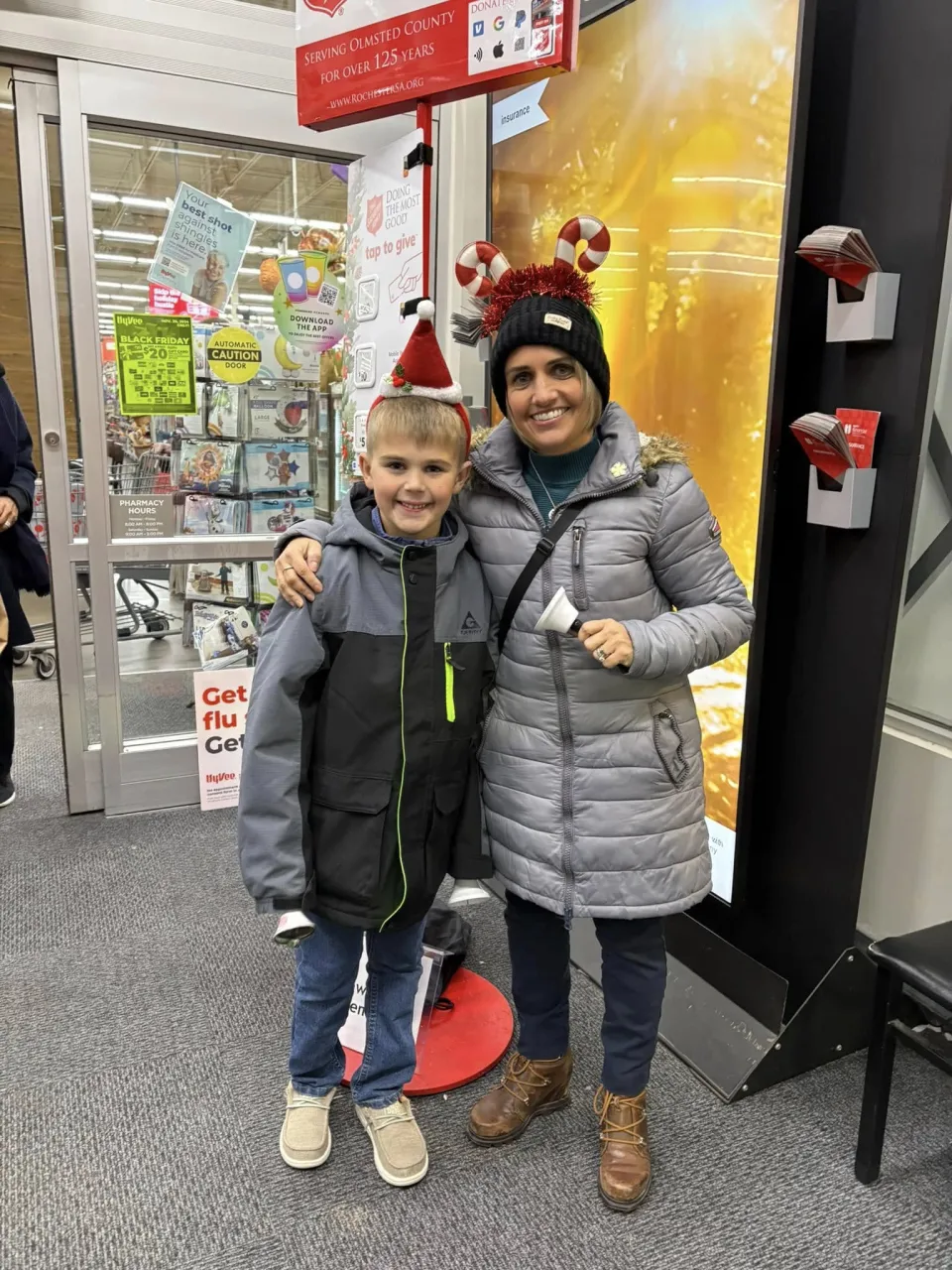 Sheriff's Office Employees Ringing Bells for the Salvation Army