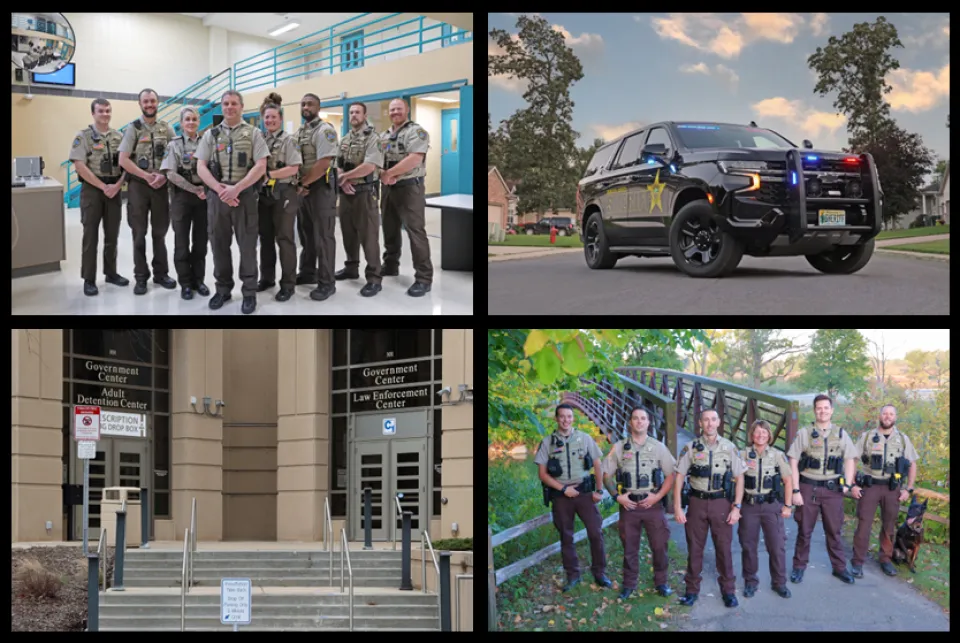 Collage of Sheriff's Office Photos