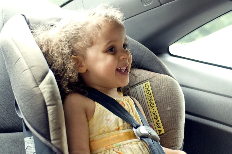 Young Child in Car Seat