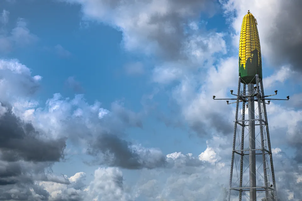 Ear of Corn water tower