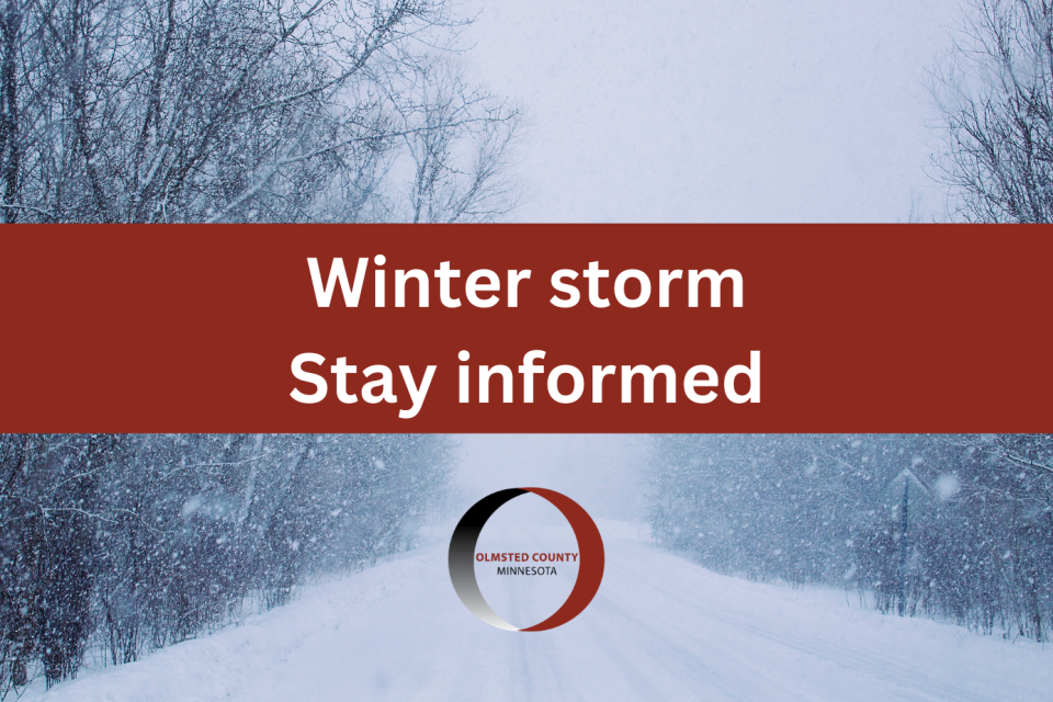 Winter storm stay informed