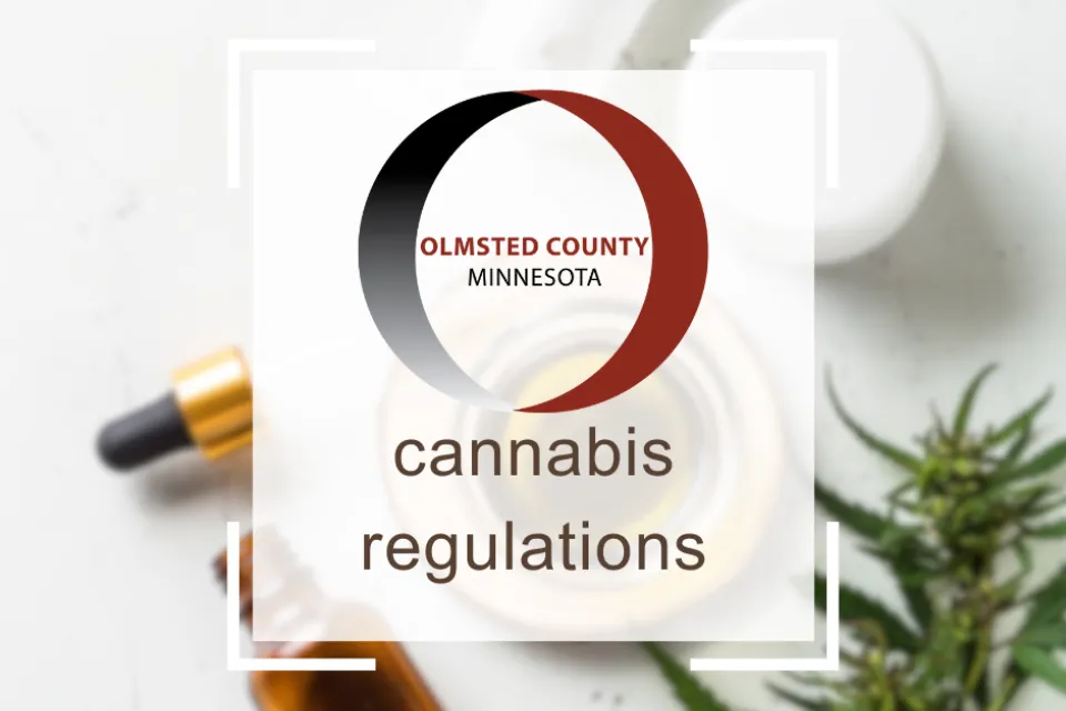 Olmsted County cannabis regulations, image of cannabis related products