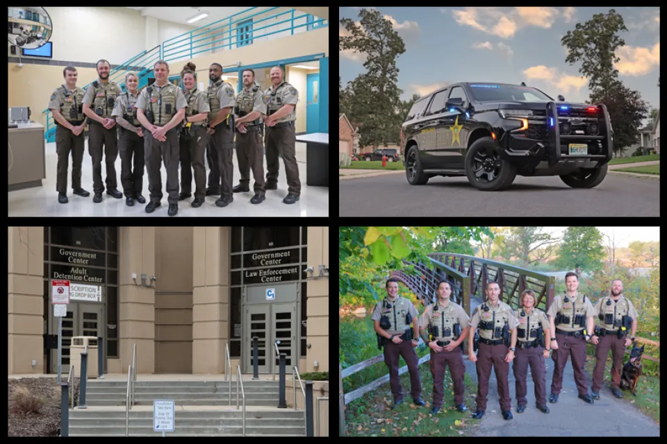 Collage of Sheriff's Office Photos